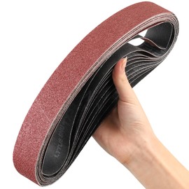 STEBRUAM Sanding Belt 40 x 760 mm,12PCS 120 Grit