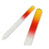 Brajek Glass Nail File 140mm Single Sided (Orange Gradient #01)