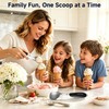 Rechargeable Heated Ice Cream Scoop with LED Display, Safety On/Off