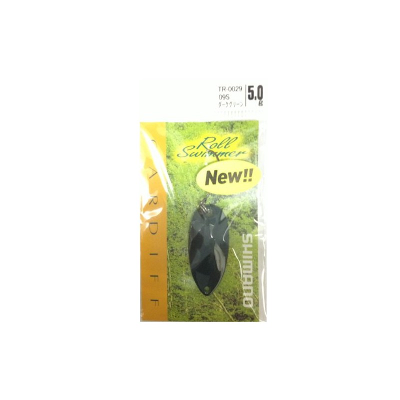 Shimano TR-0029 09S Cardiff Area Spoon, Roll Swimmer, 0.2 oz