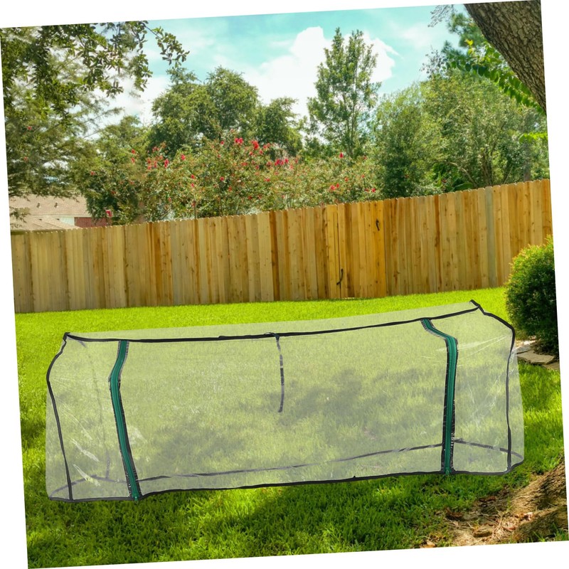 Kisangel Elevated Bed Cover Green House Covering Raised Garden Bed