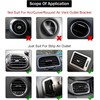 20 Pieces Car Air Conditioner Ventilation Decorative Strips, Waterproof Bendable