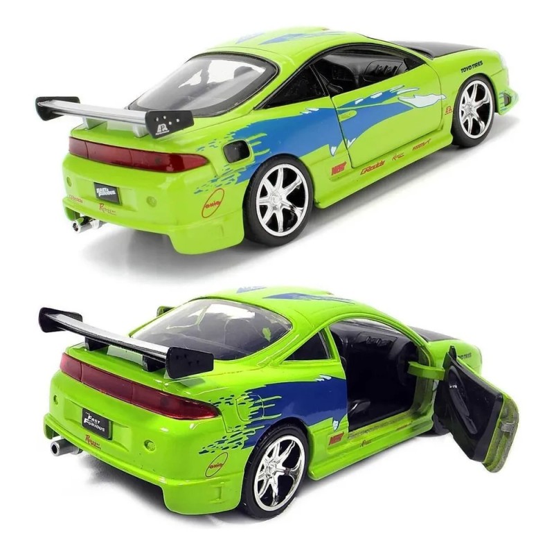 Brian´s Mitsubishi Eclipse Rápido Y Furioso 1:32 Jada