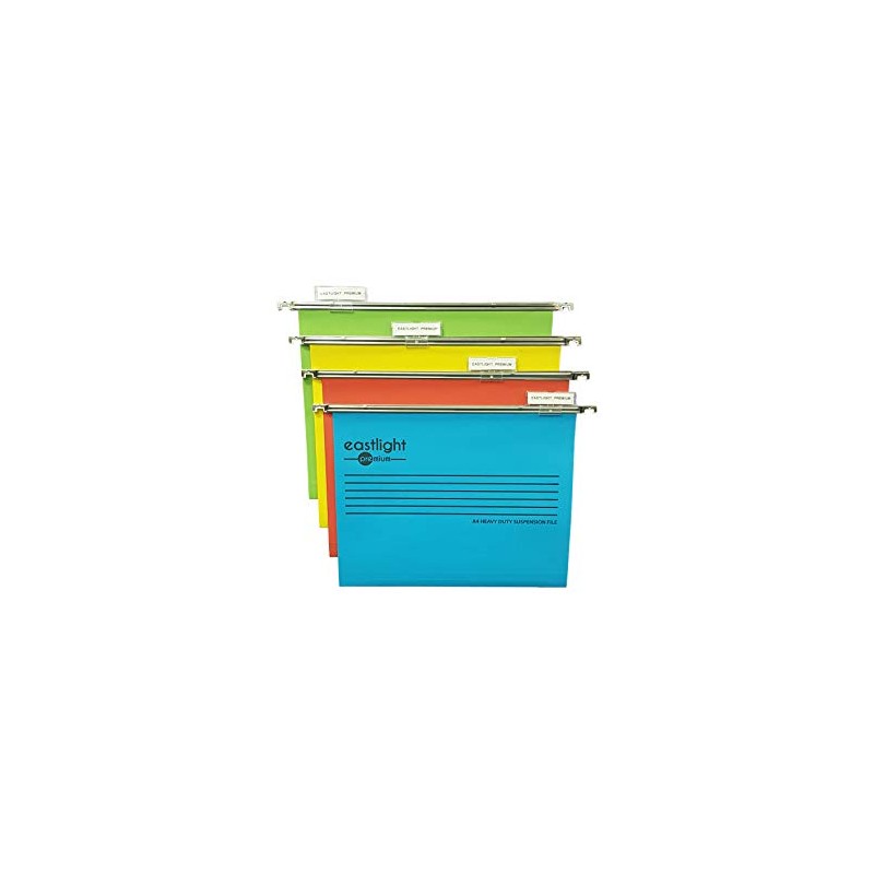 Eastlight Premium Filing Cabinet A4 Suspension Files with Tabs and