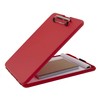 Saunders Slimmate Letter Size Storage Clipboard, Polypropylene, Red