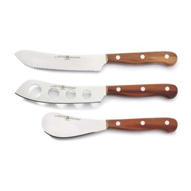 Wusthof 8843 Plum Wood Charcuterie Set, 3-Piece, Brown