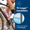 Polar Bottle Breakaway - Botella de Agua aislada para Bicicleta,