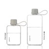 ALLKELR Portable Flat Water Bottle,BPA Free Reusable Tritan Plastic Travel