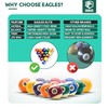 EAGLES Professional Billiard Ball Set – 2-1/4" Regulation Size Pool