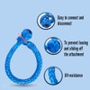 Robship Soft Shackles Simplifying Your Boating Experience, Blue - 4x40mm