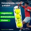 TUBOPLUS Paddle and Tennis Ball Pressurizer X4 Crystal with Pump
