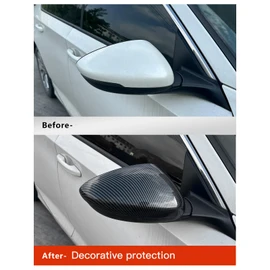 YINGTUU for Honda Accord 10th 11th 2018 2019 2020 2021 2022 2023 2024 2025 Accessories All Inclusive Rearview Mirror Cover Carbon Fiber Pattern