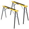 Saw Horses 2 Pack, Folding Portable Work Horse for Garage