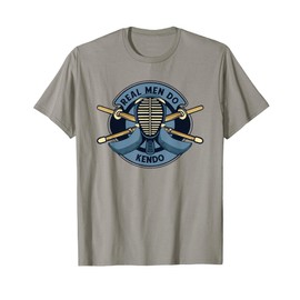 Real Men Do Kendo Kata Kenjutsu Katana Samurai Kendo T-Shirt