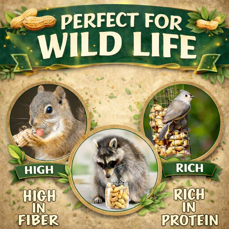 Office Roast Raw Peanuts in Shell 2 lb Bag –