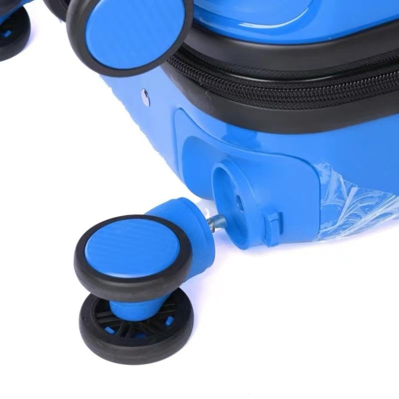 SIAM'S Hardside Expandable Spinner Wheel,Luggages, Teal, 20" Carry-On (BLUE)