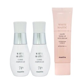 Mastina White Mastic Season 4 Core Ampoule 30ml x 2 + Tone-up Sun Cream 50ml / 매스티나 화이트 매스틱 시즌4 코어 앰플 30ml 2개+톤업 선크림 50ml