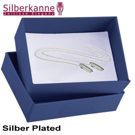 SILBERKANNE Napkin Holder L 60 cm Holder 3 x 1 cm Premium Silver Plated Elegant Silver-Plated in Top Workmanship