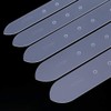 HilBeliFU 5Pcs Belt Templates Set, Translucent Belt Punching Template, PVC