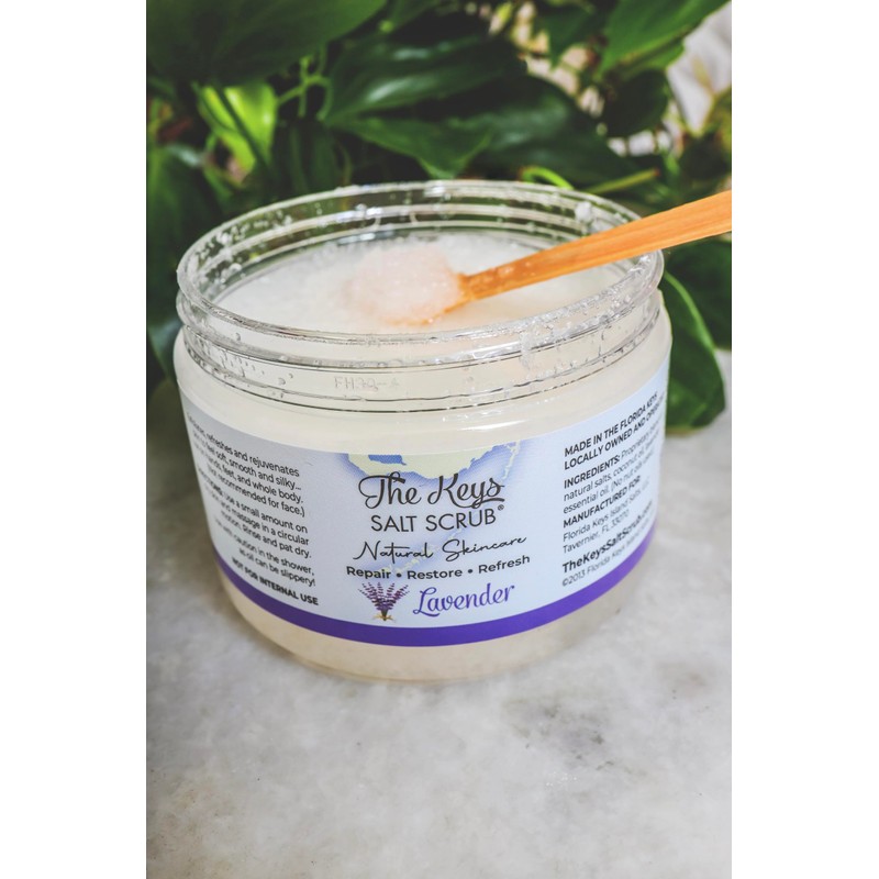 The Keys Salt Scrub -Sea Salt Scrub - Exfoliating Body