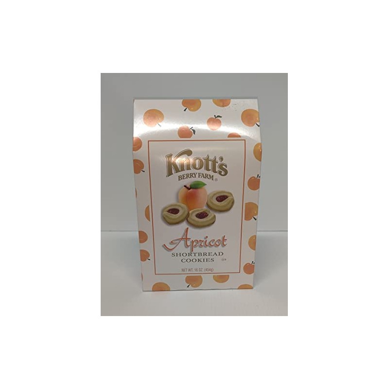 Knott's Berry Farm Shortbread Cookies (Apricot, 16 oz)
