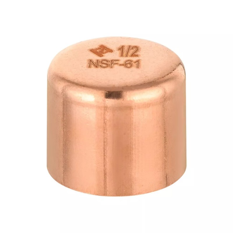 Efield Pro 50 Pack EFIELD 1/2" Copper Pipe End Cap