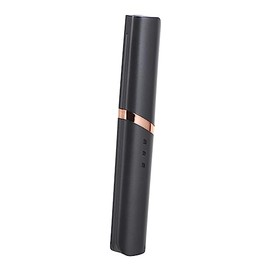 Rizador de Pestañas Eléctrico Recargable Negro, Calentamiento Rápido Portátil para Maquillaje y Viaje, Herramienta Térmica de Belleza para Pestañas   