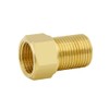 Hooshing 1/2" G Male to 1/2" NPT Female Brass Pipe