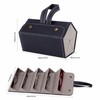 5‑Slot Travel Sunglasses Organizer Eyeglasses Storage Case Box Hanging Glasses
