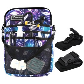 Nurse Fanny Pack with Tape Holder, Nurse Pocket Organizer for Medical Professionals，12 Pockets Nurse Waist Bag（THHS-KB-LSbaiSY）