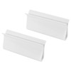 ZZLZX 2PCS Roller Shade Hardware Hem Grips, Roller Blind Sunshade