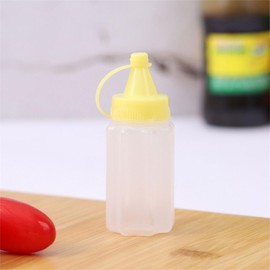 TAIXIAONIULIHQ 4 Pcs Squeeze Bottles Condiment Bottles Sauce Bottles Squeeze Condiment Bottles Dispensing Bottles with Twist On Cap Lids for Condiments Oil Icing Liquids Art Crafts