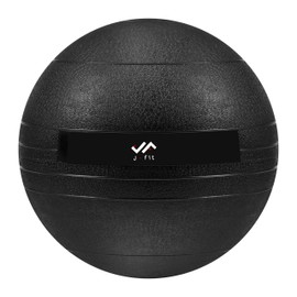 JFIT Weighted Slam Ball, Classic Black, 25 LB