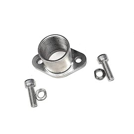 ARSPORT Exhaust Adaptor Female 1" Flange for: Predator 420cc & 301cc, GX270, GX390, Briggs 1450 305cc, Lifan LF190F-BQ 15 HP 420cc. Made in U.S.A.