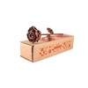 Wrought Iron Eternal Rose - Hand Forged (Brown)