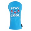 SHABIER Blue Stay Cool Golf Head Cover with Ice Pop