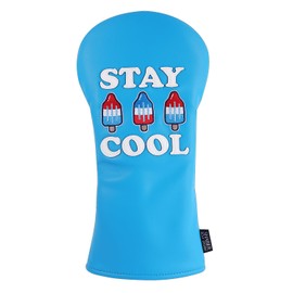 SHABIER Blue Stay Cool Golf Head Cover with Ice Pop Design for Golf Head Clubs (for Driver)