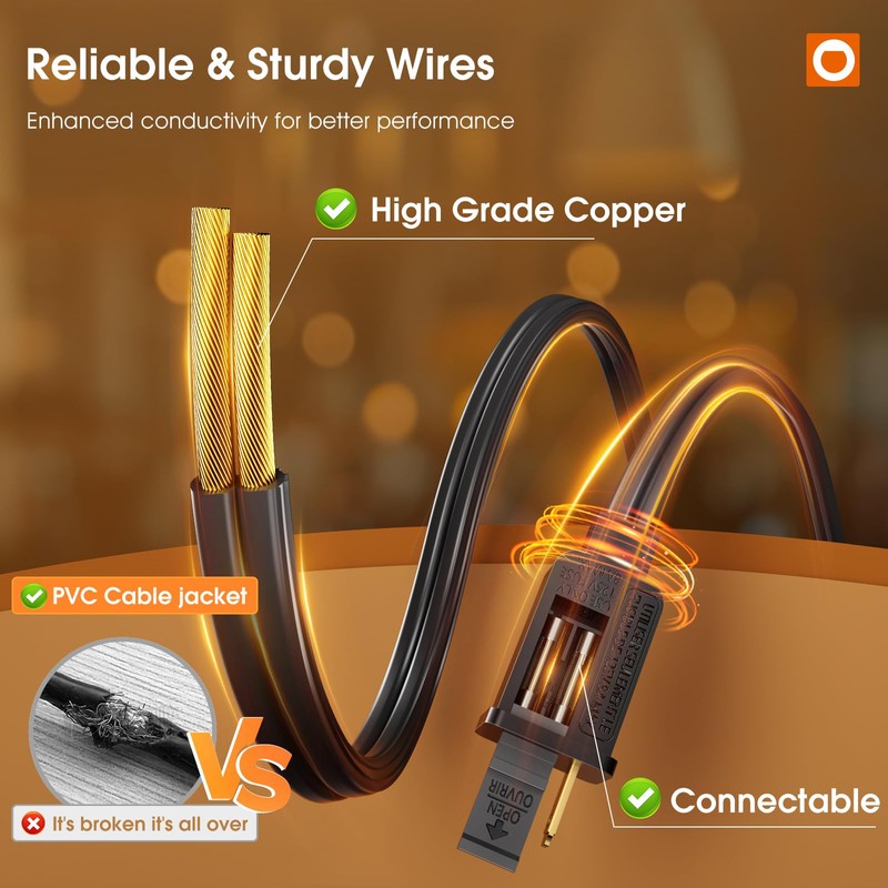 addlon 36FT LED Outdoor String Lights with 12 Edison Vintage
