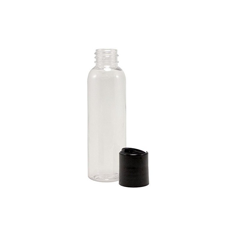 GreenHealth Pack of 3-2 fl oz Clear Plastic Bottle with