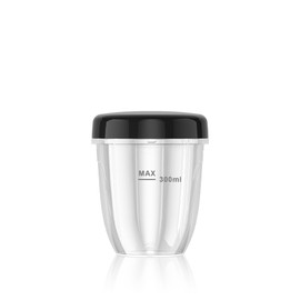 Replacement Cup 660ml/23oz(Full Capacity) with Flat Lid and Gasket, Compatible with Colarlemo 1200W Smoothie Blender