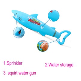 Water Guns for Kids Ages 4-8 Swimming Pool 3 Pack Shark Toys Water Squirt Guns 30 FT Range Summer Outdoor Games for Toddlers Age 2-4