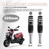 Minho Motorcycle Dual Rear Shock Absorbers with Adjustable Spring Preload