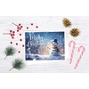 JBH Creations Winter Snowman Christmas Card - Pack of 24