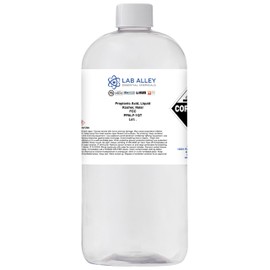 Lab Alley Propionic Acid, Liquid, FCC/Food Grade, Kosher Certified, Halal (1 Gallon Total (Pack of 4 x 1 Quart Bottles))