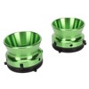 1 Pair 10 Inch Opener Polished Aluminum NAB Hub Adapters