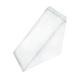 ANCLLO Triangular Sandwich Container, Reusable Triangle Sandwich Box, Portable Breakfast Sandwich Boxes, Washable Sandwich Container for Lunch, Environmentally Friendly Sandwich Bag