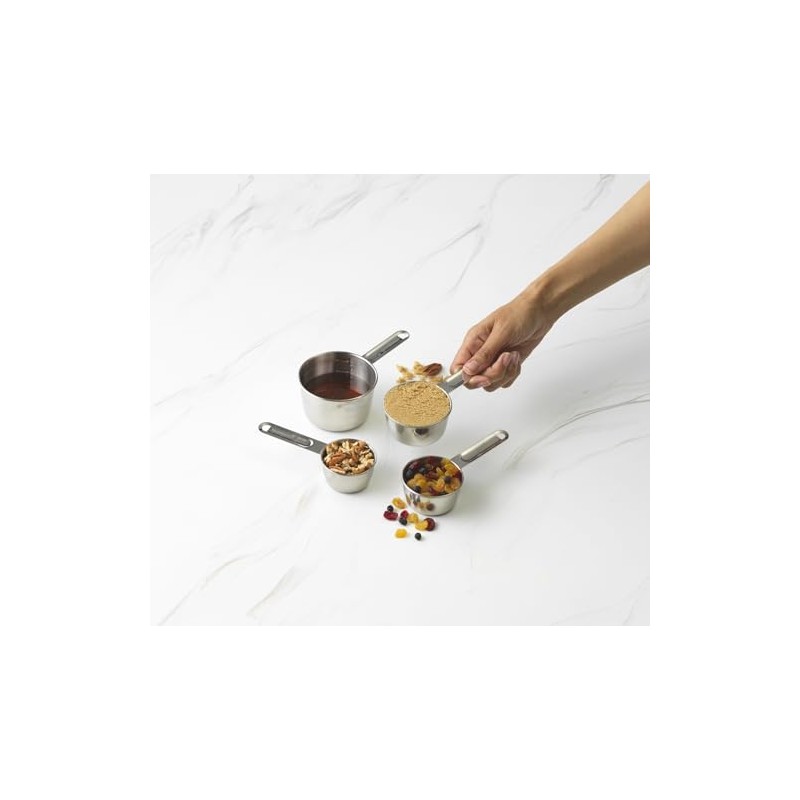 GoodCook Everyday Measuring Cups Stainless Steel