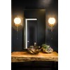 DEYNITE Modern Wall Light Fixtures Gold Wall Sconce with Pull