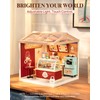 Rolife Super Creator DIY Miniature Plastic House Building Set Playset