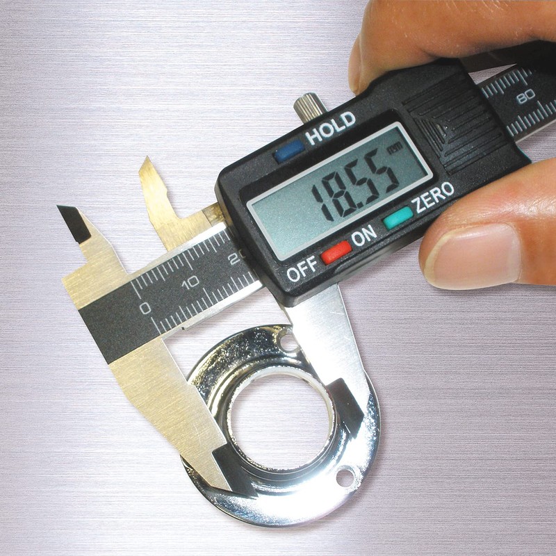 SK11 Digital Caliper Measuring Tool, Maximum Measurement 3.9 inches (100